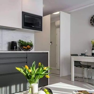 Long-term rental of a studio apartment, 26 m², in Kraków, Poland