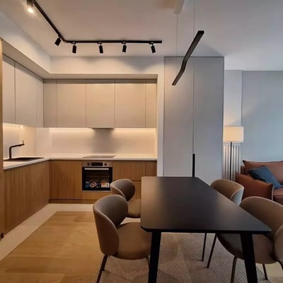 Long-term rental of a 2-room apartment, 57 m², Belgrade, Serbia