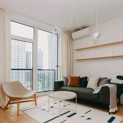 Long-term rental of a 2-room apartment, 55 m², in Wola district, Warsaw, Poland
