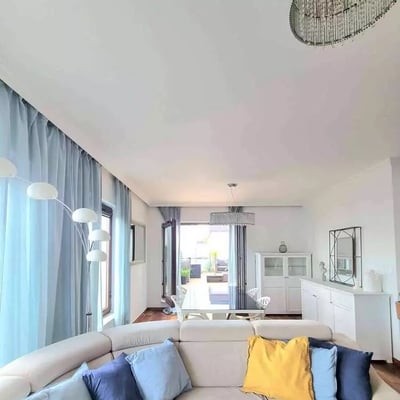 Long-term rental of a 4-room apartment, 105 m², in Wilanów district, Warsaw, Poland