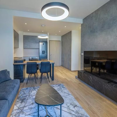 Location longue durée d’un appartement de 2 pièces, 55 m², à la résidence BW Aurora, Belgrade, Serbie