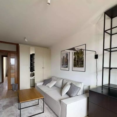 Long-term rental of a 2-room apartment, 50 m², in Podgórze district, Kraków, Poland