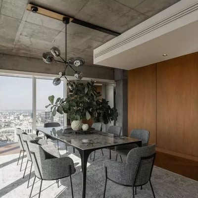 Long-term rental of an apartment, 236 m², in Śródmieście district, Warsaw, Poland