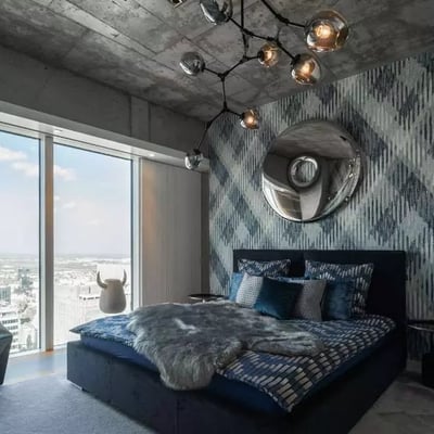 Long-term rental of an apartment, 236 m², in Śródmieście district, Warsaw, Poland