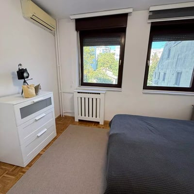 Location longue durée d’un appartement de 2 pièces, 45 m², au centre-ville, Belgrade, Serbie
