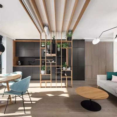 Alquiler a largo plazo de un piso de 3 habitaciones, 75 m², en el distrito de Kazimierz, Cracovia, Polonia