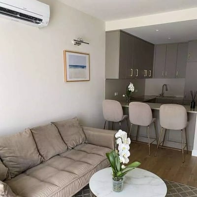 Long-term rental of a 2-room apartment, 60 m², in Wilanów district, Warsaw, Poland
