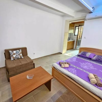 Long-term rental of a 1-room apartment, 25 m², in Zemun, Belgrade, Serbia