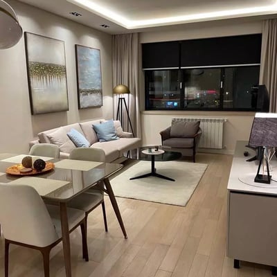 Long-term rental of a 2-room apartment, 53 m², New Belgrade, Belgrade, Serbia