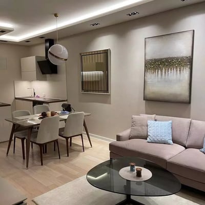 Long-term rental of a 2-room apartment, 53 m², New Belgrade, Belgrade, Serbia