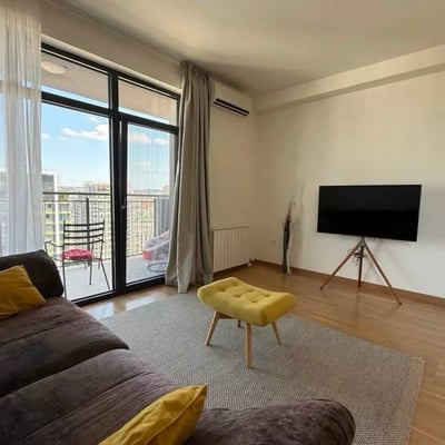 Langzeitmiete einer 3-Zimmer-Wohnung, 92 m², in der Premiumresidenz BW Vista, Belgrad, Serbien