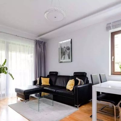 Long-term rental of a 3-room apartment, 72 m², Mokotów district, Warsaw, Poland
