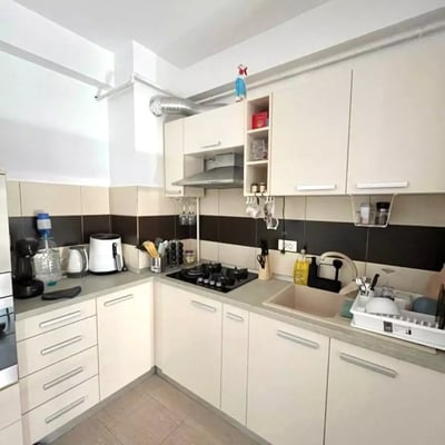 Long-term rental of a 1-bedroom apartment, 55 m², Chiajna district, Bucharest, Romania