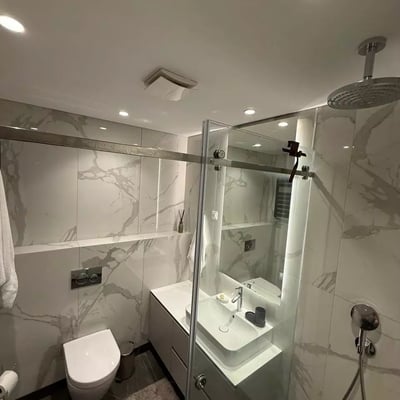 Langzeitmiete einer 2-Zimmer-Wohnung, 60 m², in der Premium-Residenz Knez Miloš, Belgrad, Serbien