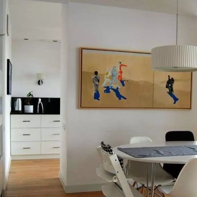 Long-term rental of a 3-room apartment, 78 m², Powiśle, Warsaw, Poland