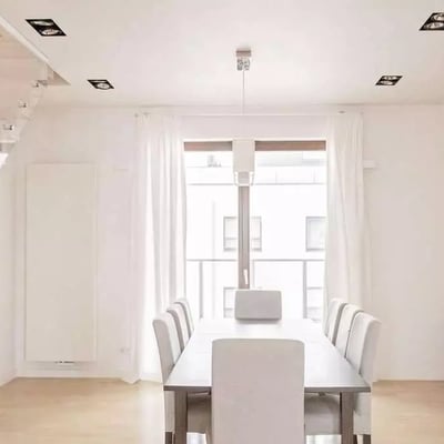 Long-term rental of a 4-room two-level apartment, 147 m², Mokotów, Warsaw, Poland