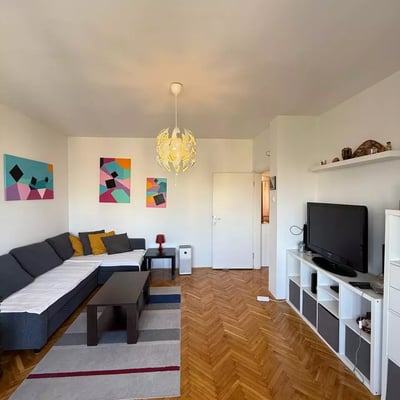 Alquiler a largo plazo de un apartamento de 2 habitaciones, 60 m², en el centro de la ciudad, Belgrado, Serbia