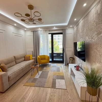 Alquiler a largo plazo de un apartamento de 2 habitaciones, 57 m², en Belgrado, Serbia