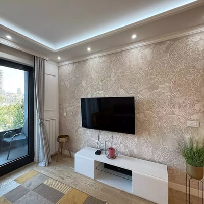 Alquiler a largo plazo de un apartamento de 2 habitaciones, 57 m², en Belgrado, Serbia