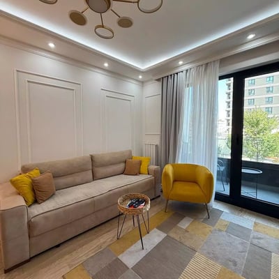 Alquiler a largo plazo de un apartamento de 2 habitaciones, 57 m², en Belgrado, Serbia
