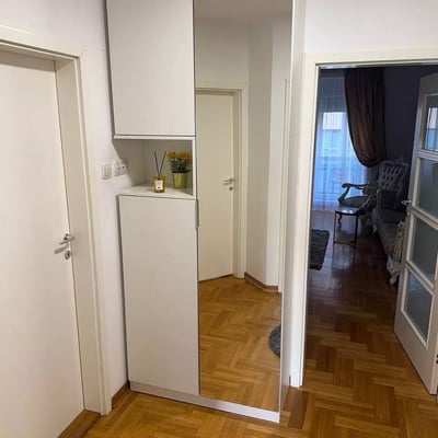 Long-term rental of a 3-room apartment, 60 m², in the city center, Belgrade, Serbia