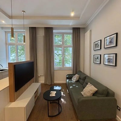 Long-term rental of a 2-room apartment, 59 m², in Kazimierz, Kraków, Poland