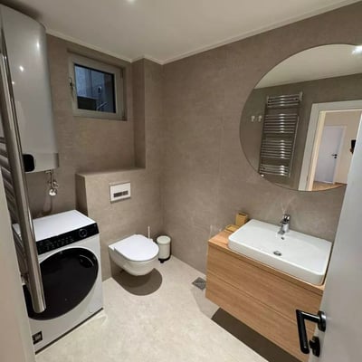 Long-term rental of a new 4-room apartment, 95 m², Belgrade, Serbia