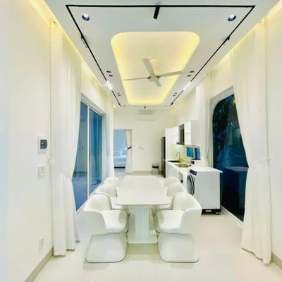 Langzeitmiete einer modernen Villa mit 3 Schlafzimmern in der Nähe des Son-Tra-Berges, Da Nang, Vietnam