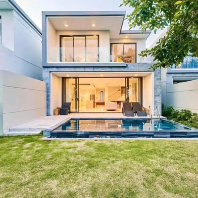 Langzeitmiete einer Villa mit 3 Schlafzimmern in Ngu Hanh Son, Da Nang, Vietnam