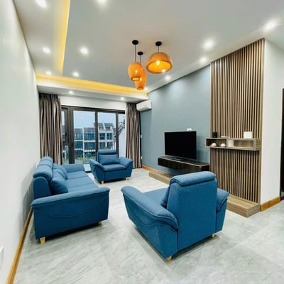 Langzeitmiete einer neuen Villa, 4 Schlafzimmer, Vo Chi Cong, Da Nang, Vietnam