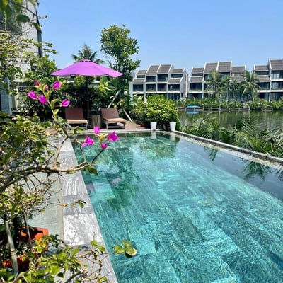 Langzeitmiete einer neuen Villa, 4 Schlafzimmer, Vo Chi Cong, Da Nang, Vietnam