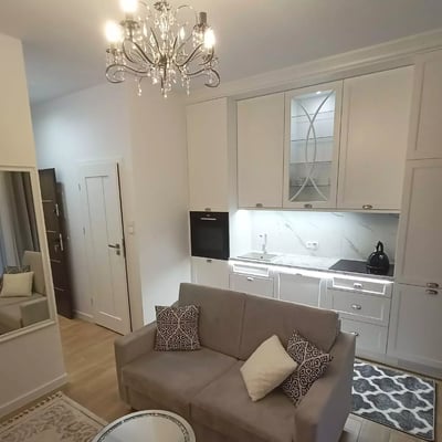 Long-term rental of a stylish apartment, 29 m², Śródmieście, Warsaw, Poland