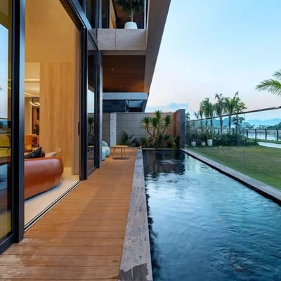 Langfristige Miete einer neuen modernen Villa, Song Hao, Da Nang, Vietnam