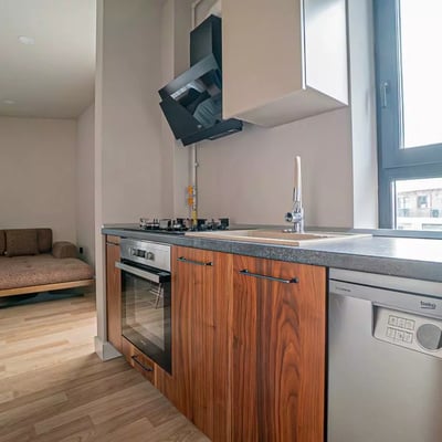 Долгосрочная аренда стильных 3-комнатных апартаментов, 80 м², Кампус, Констанца, Румыния