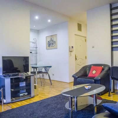 Miete einer gemütlichen 2-Zimmer-Wohnung, 55 m², Stadtzentrum, Belgrad, Serbien
