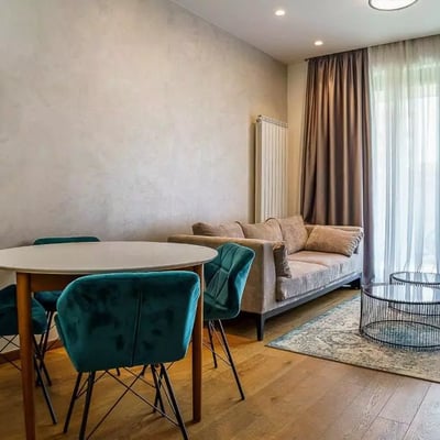 Miete einer modernen 2-Zimmer-Wohnung, 46 m², Novi Dorćol, Belgrad, Serbien