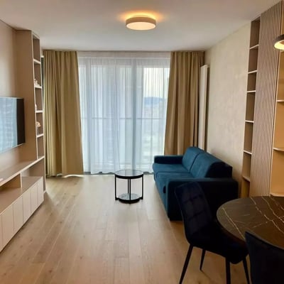 Miete einer modernen 2-Zimmer-Wohnung, 56 m², Ružinov, Bratislava, Slowakei