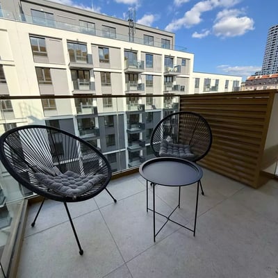 Miete einer modernen 2-Zimmer-Wohnung, 55 m², Belgrad, Serbien