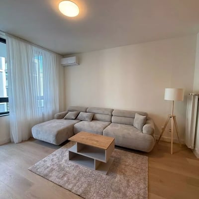 Alquiler de un espacioso apartamento de 2 habitaciones, 55 m², Belgrado, Serbia