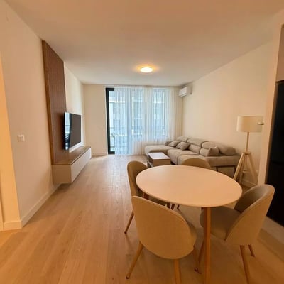 Alquiler de un espacioso apartamento de 2 habitaciones, 55 m², Belgrado, Serbia