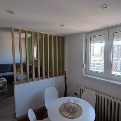 Miete einer gemütlichen 2-Zimmer-Wohnung, 41 m², nahe dem Stadtzentrum, Belgrad, Serbien