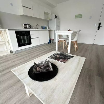 Long-term rental in Buenos Aires: Spacious 2-room apartment with terrace and full amenities in Palermo