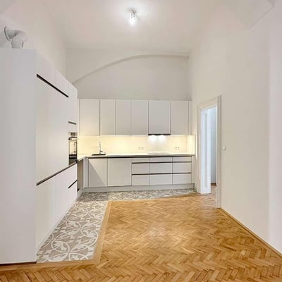 Apartamento histórico frente a la estación de metro Schottenring en el distrito 1 de Viena