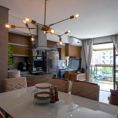 Alquiler de un departamento amueblado de 3 ambientes, 70 m², Barra da Tijuca, Río de Janeiro, Brasil