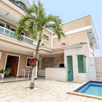 Location d’une villa confortable avec 4 chambres, Barra da Tijuca, Recreio, Rio de Janeiro, Brésil