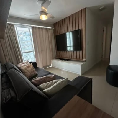 Location d’un appartement spacieux de 3 pièces, 96 m², à Barra de Tijuca, Rio de Janeiro, Brésil