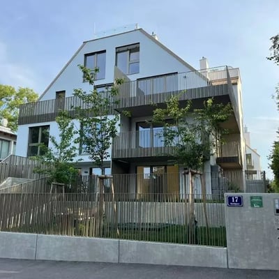 Alquiler a largo plazo, apartamento nuevo en el complejo "Schafberg", Viena, distrito 18