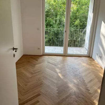 Alquiler a largo plazo, apartamento nuevo en el complejo "Schafberg", Viena, distrito 18