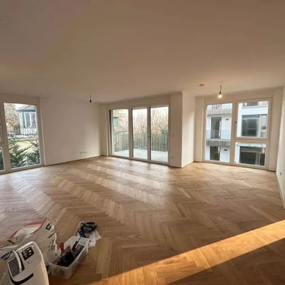 Alquiler a largo plazo, apartamento nuevo en el complejo "Schafberg", Viena, distrito 18