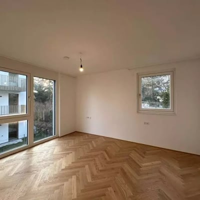 Alquiler a largo plazo, apartamento nuevo en el complejo "Schafberg", Viena, distrito 18